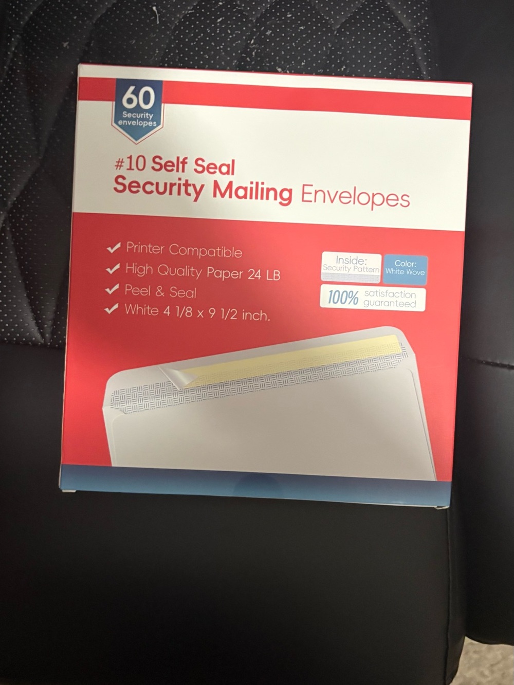 Self Seal Security Mailing Envelopes - White (Pack of 60)